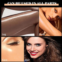 Diamond Highlighter Glitter Spray High Gloss Fairy Powder Shimmer Sparkle Powder Makeup for Face Body Highlight Face Body Makeup